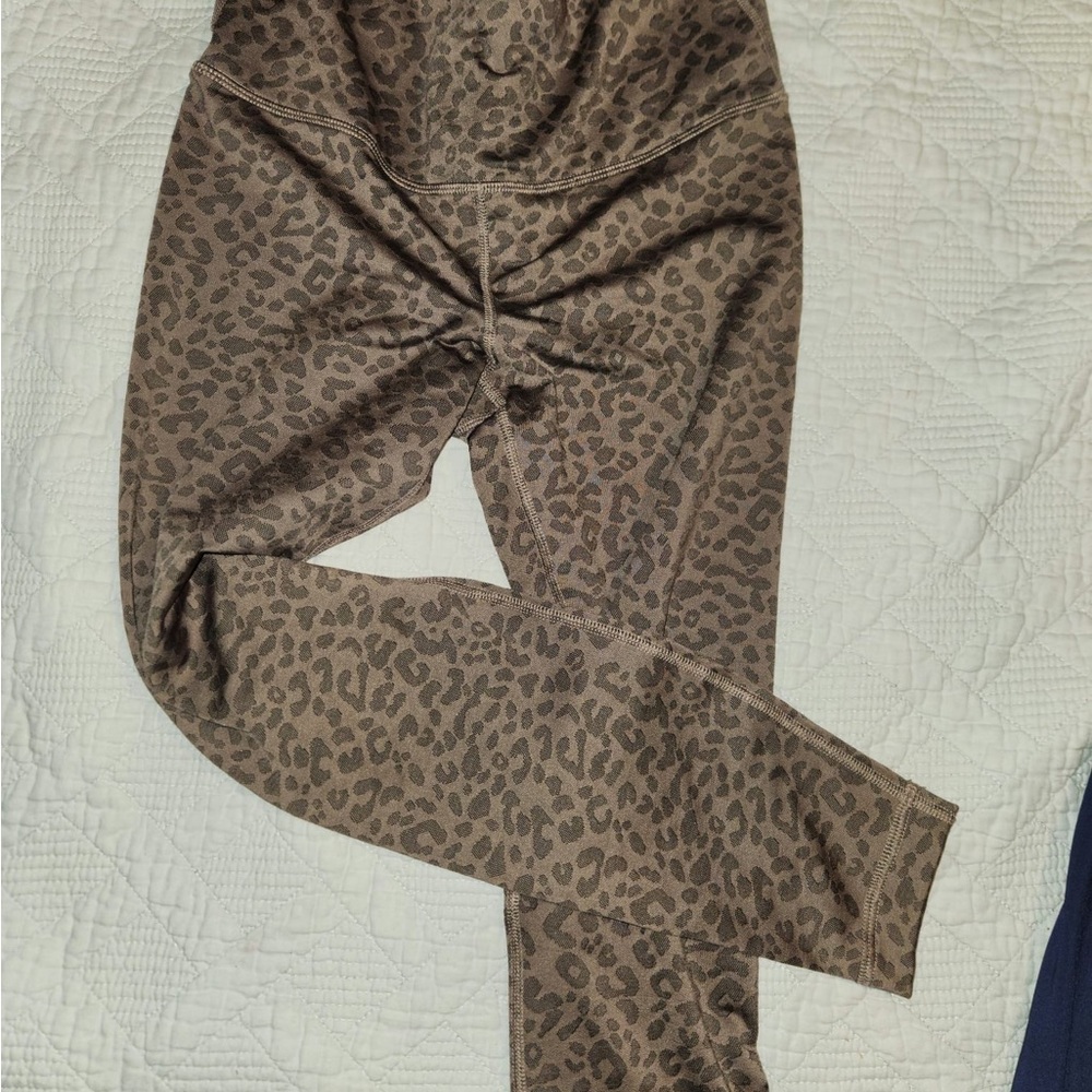 90 Degree By Reflex Animal Print Leggings